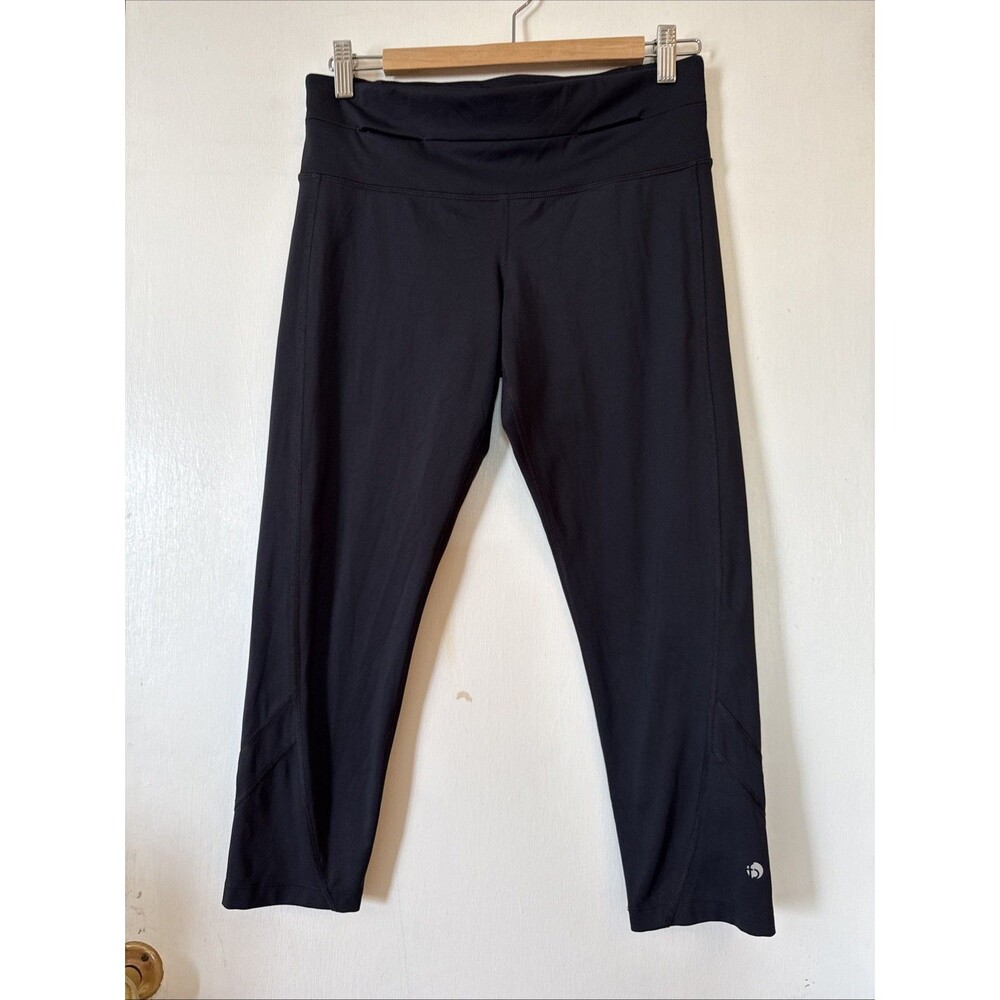 Flipbelt 3/4 Running/Yoga Tights Crop Black Pockets | Women's Medium